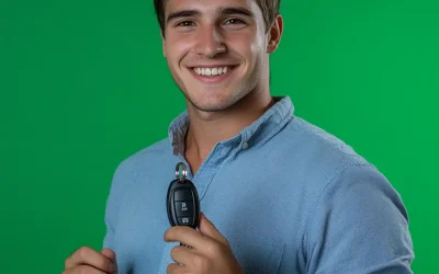 dropyourai_a_happy_customer_with_a_car_keys_in_his_hand_green_s_48f2903e-28c7-490c-a1d9-699260593b1f